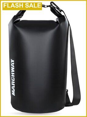 MARCHWAY Waterproof Dry Bag Backpack, Roll Top, PVC, Floating, 5L to 40L